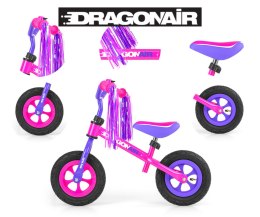 Rowerek Biegowy Dragon Air Pink Milly Mally