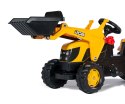 Rolly Toys 023837 Traktor Rolly Kid JCB z łyżką i przyczepą Rolly Toys