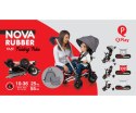 Rowerek Trójkołowy Nova+ Rubber Grey Qplay