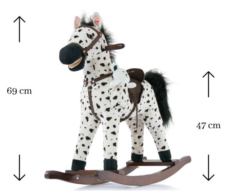 Koń Mustang Black Dot Milly Mally Koń Mustang Black Dot Milly Mally