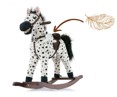 Koń Mustang Black Dot Milly Mally Koń Mustang Black Dot Milly Mally