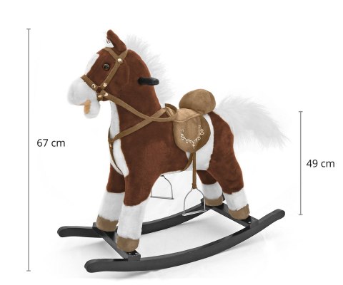 Koń Mustang ciemny brąz Milly Mally Koń Mustang ciemny brąz Milly Mally