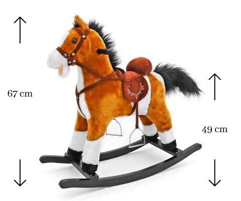 Koń Mustang jasny brąz Milly Mally Koń Mustang jasny brąz Milly Mally