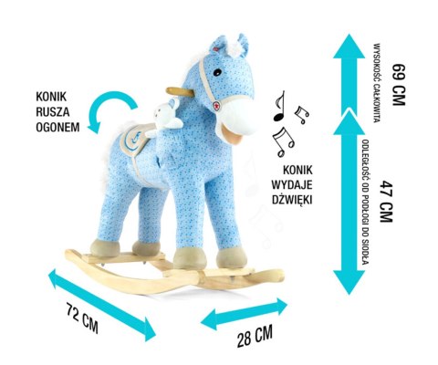 Koń Pony Blue Milly Mally Koń Pony Blue Milly Mally