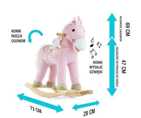 Koń Pony Pink Milly Mally Koń Pony Pink Milly Mally