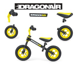 Rowerek Biegowy Dragon Air Black Milly Mally