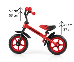 Rowerek Biegowy Dragon Red Milly Mally