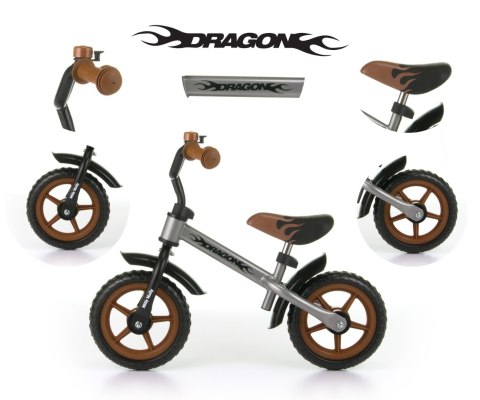 Rowerek biegowy Dragon Classic Milly Mally Rowerek biegowy Dragon Classic Milly Mally