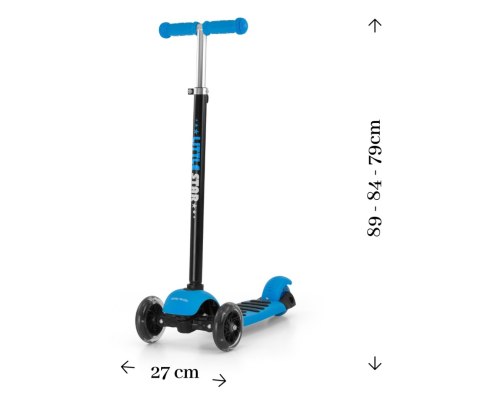 Scooter Little Star Blue Milly Mally Scooter Little Star Blue Milly Mally