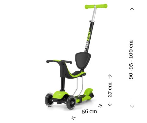 Scooter Little Star Green Milly Mally Scooter Little Star Green Milly Mally