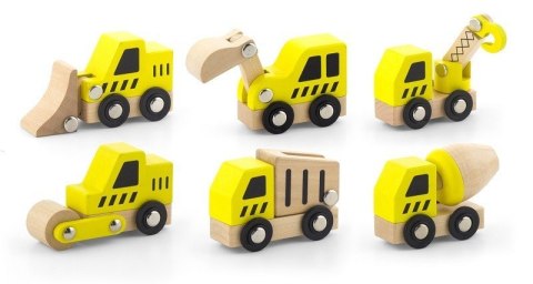 Viga Viga 50541 Pojazdy małego budowlańca Viga Viga 50541 Pojazdy małego budowlańca