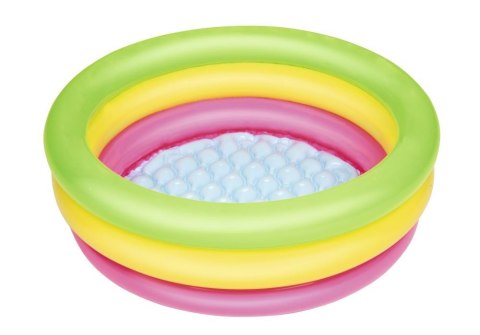 Bestway BESTWAY 51128 MINI BASENIK TRZY KOLORY 70cm x 24cm