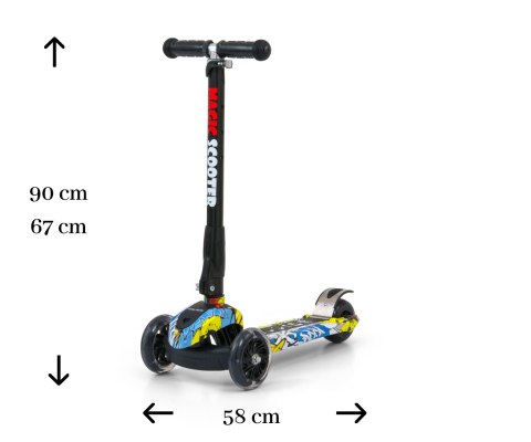 Scooter Magic Graffiti Milly Mally Scooter Magic Graffiti Milly Mally