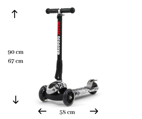 Scooter Magic Street Milly Mally Scooter Magic Street Milly Mally