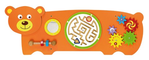 Viga Viga 50471 Sensoryczna tablica manipulacyjna - miś Viga Viga 50471 Sensoryczna tablica manipulacyjna - miś