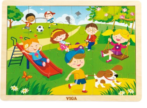 Viga Viga 51269 Puzzle cztery pory roku - wiosna Viga Viga 51269 Puzzle cztery pory roku - wiosna