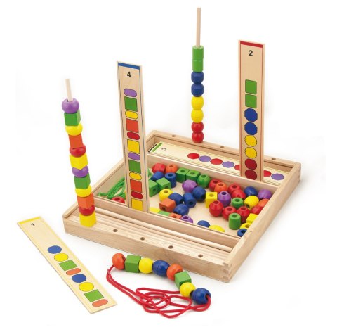 Viga Viga 56182 Logiczne koraliki - gra edukacyjna Viga Viga 56182 Logiczne koraliki - gra edukacyjna