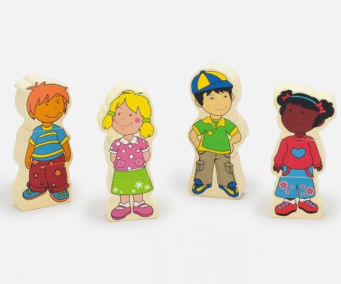 Viga Viga 59699 Figurki magnetyczne - dzieci Viga Viga 59699 Figurki magnetyczne - dzieci