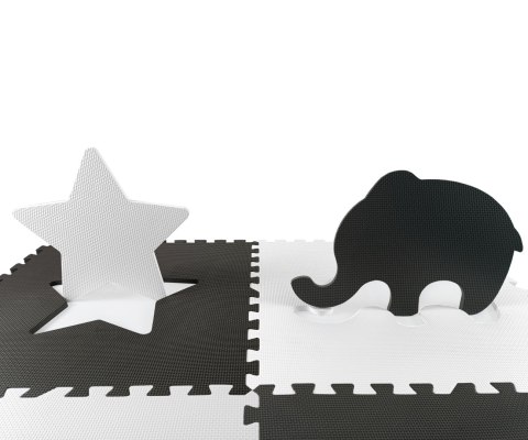 Mata piankowa puzzle Jolly 2x2 - Grey Milly Mally Mata piankowa puzzle Jolly 2x2 - Grey Milly Mally