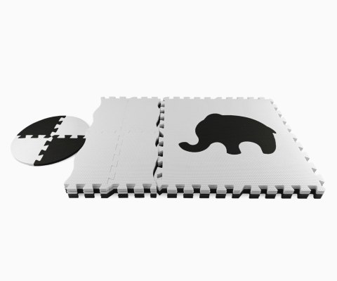 Mata piankowa puzzle Jolly 2x2 - Grey Milly Mally Mata piankowa puzzle Jolly 2x2 - Grey Milly Mally