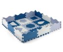 Mata piankowa puzzle Jolly 3x3 Shapes - Blue Milly Mally