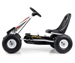 Gokart na pedały pompowane koła Thor White Milly Mally