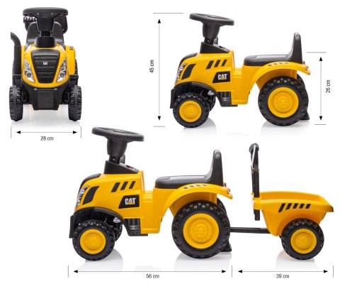 Pojazd CAT Tractor Yellow Milly Mally Pojazd CAT Tractor Yellow Milly Mally