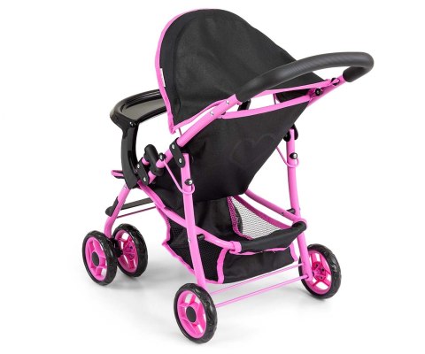 Wózek dla lalek Kate Prestige Black Milly Mally Wózek dla lalek Kate Prestige Black Milly Mally