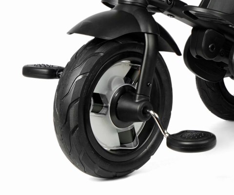 Rowerek Trójkołowy Rito Deluxe Rubber Black Qplay Rowerek Trójkołowy Rito Deluxe Rubber Black Qplay