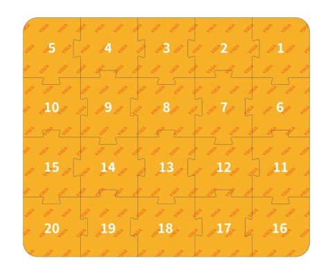 Viga 44705 Puzzle i Klocki 100 elementów - miasto Viga 44705 Puzzle i Klocki 100 elementów - miasto