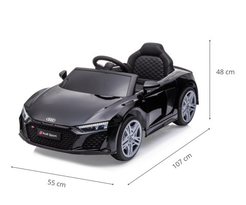 Milly Mally Pojazd na akumulator Audi R8 Spyder Black Milly Mally