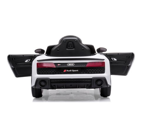 Milly Mally Pojazd na akumulator Audi R8 Spyder White Milly Mally Milly Mally Pojazd na akumulator Audi R8 Spyder White Milly Mally