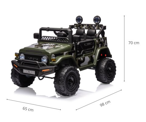 Milly Mally Pojazd na akumulator Toyota FJ Cruiser Army Milly Mally
