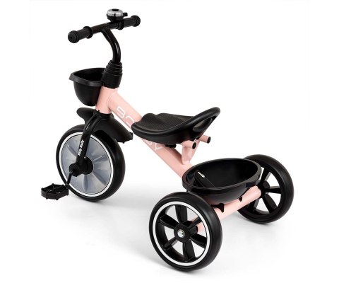 Rowerek Trójkołowy Bobby Pink Milly Mally Rowerek Trójkołowy Bobby Pink Milly Mally