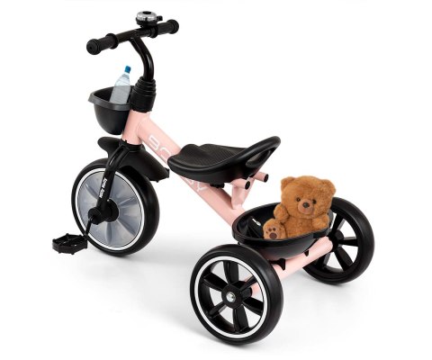 Rowerek Trójkołowy Bobby Pink Milly Mally Rowerek Trójkołowy Bobby Pink Milly Mally