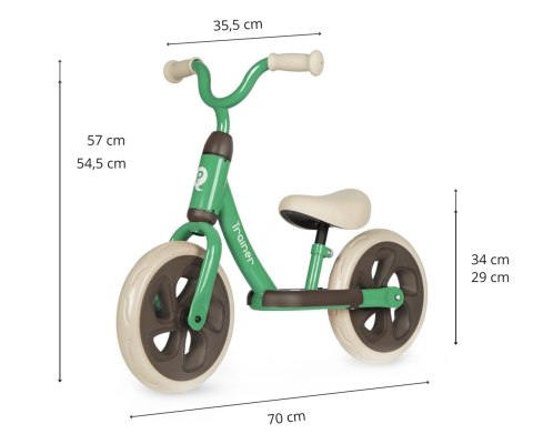 Qplay Rowerek Biegowy Trainer Green Qplay Qplay Rowerek Biegowy Trainer Green Qplay