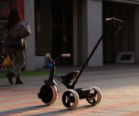 Qplay Rowerek Trójkołowy Elite Pro Black Qplay