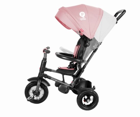 Rowerek Trójkołowy Rito Rubber Pink Qplay Rowerek Trójkołowy Rito Rubber Pink Qplay