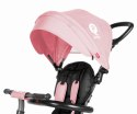 Rowerek Trójkołowy Rito Rubber Pink Qplay