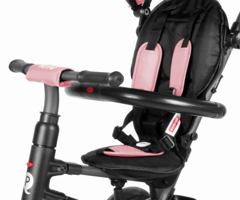 Rowerek Trójkołowy Rito Rubber Pink Qplay Rowerek Trójkołowy Rito Rubber Pink Qplay