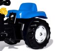 Rolly Toys 023929 Traktor Rolly Kid New Holland Agriculture z łyżka i przyczepą Rolly Toys