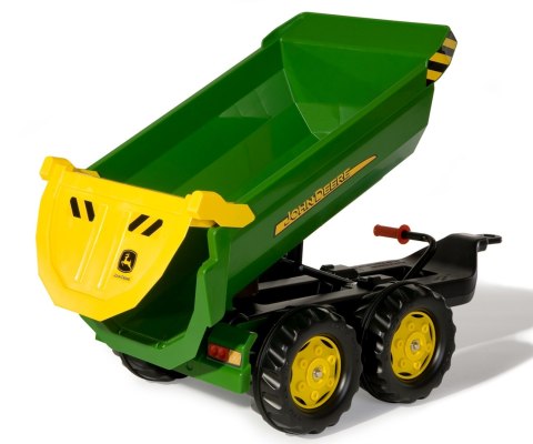 Rolly Toys 122165 Przyczepa Rolly Halfpipe półwywrotka John Deere 2-osie Rolly Toys