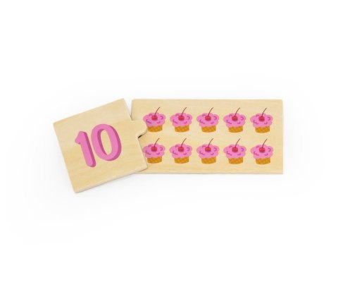 Viga 44748 Zestaw puzzli - dopasuj liczby Viga Viga 44748 Zestaw puzzli - dopasuj liczby Viga