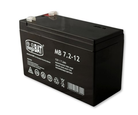 Akumulator VRLA MB 7,2-12 (151/65/94mm) MB 7.2-12 Akumulator VRLA MB 7,2-12 (151/65/94mm) MB 7.2-12