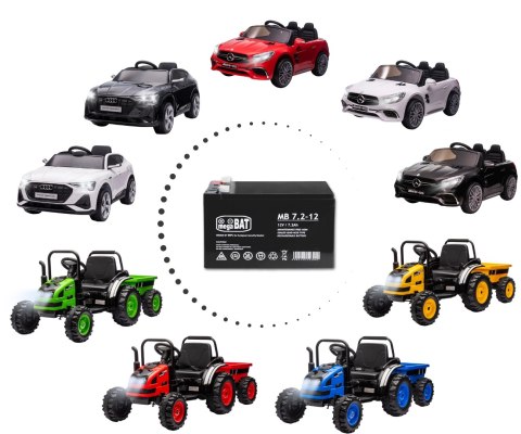 Akumulator VRLA MB 7,2-12 (151/65/94mm) MB 7.2-12 Akumulator VRLA MB 7,2-12 (151/65/94mm) MB 7.2-12