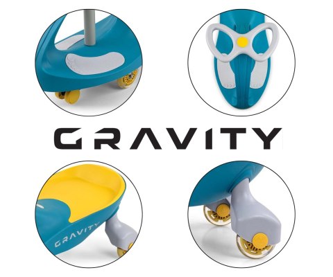 Jeździk Grawitacyjny Gravity Green Yellow Milly Mally Jeździk Grawitacyjny Gravity Green Yellow Milly Mally