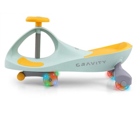 Jeździk Grawitacyjny Gravity Lime Yellow Milly Mally Jeździk Grawitacyjny Gravity Lime Yellow Milly Mally