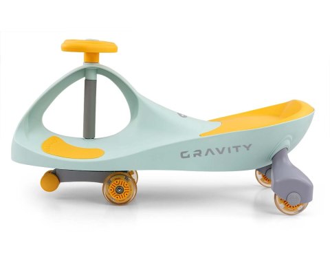 Jeździk Grawitacyjny Gravity Lime Yellow Milly Mally Jeździk Grawitacyjny Gravity Lime Yellow Milly Mally