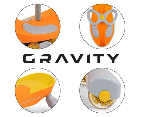 Jeździk Grawitacyjny Gravity Orange Yellow Milly Mally Jeździk Grawitacyjny Gravity Orange Yellow Milly Mally