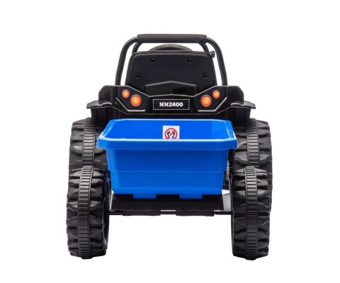 Milly Mally Jeździk na akumulator Traktor z przyczepą Farmer Blue Milly Mally Jeździk na akumulator Traktor z przyczepą Farmer Blue